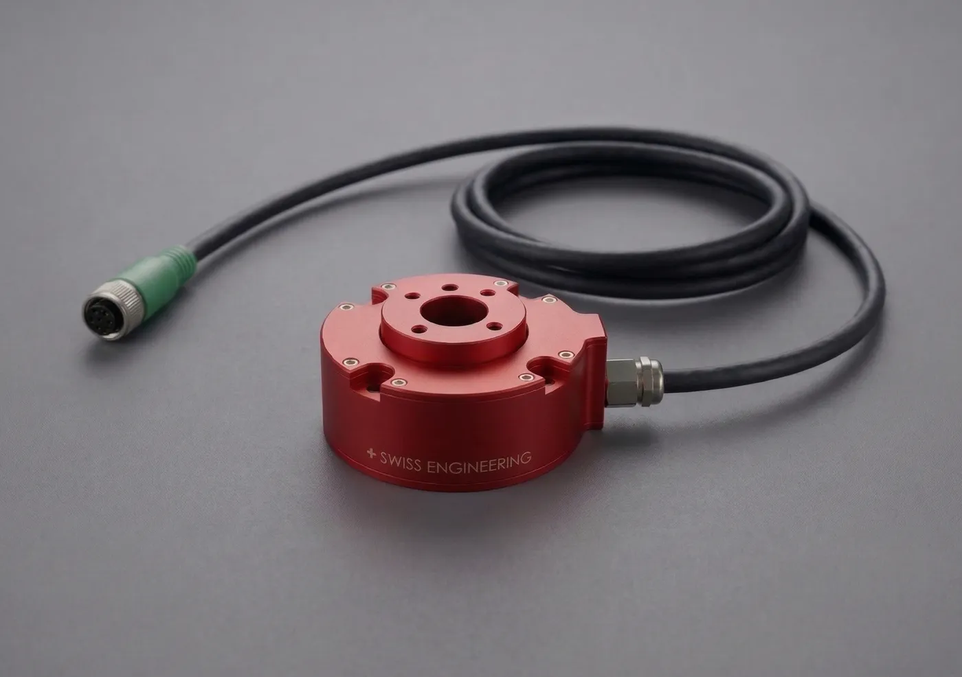 AXIOM-HS-1000 hollow-shaft 6-axis force-torque sensor